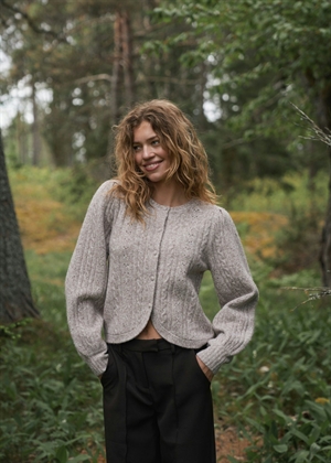 Koteas cable knit cardigan Beige Melange Neo Noir